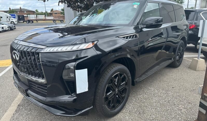 2025 INFINITI QX80 SPORT Black full